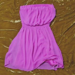 EXPRESS Fuschia Tube Dress